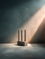 Poster - Minimalist Wireless Connectivity Sleek Architectural Router Design Bridging Tech Elegance and Home Networking Innovation for Modern Digital Lifestyles