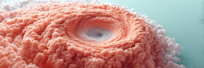 Poster - Climate Crisis Visualization Immersive Meteorological of Apocalyptic Hurricane Spiral - Next-Gen Weather Forecasting and Environmental Monitoring Innovation