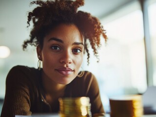 Poster - Empowered Gen Z Wealth Navigator Inclusive Financial Leadership with Soft Minimalist Aesthetic - Modern Investment Strategy for Diverse Professional Women