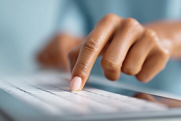 Aufkleber - Digital Discovery Minimalist User Experience with Intuitive Search Interface - Gen Z Productivity Tech Exploring Seamless Information Navigation