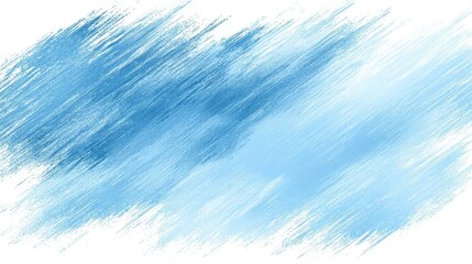 Poster - Blue Pastel Crayon Texture Strokes - Abstract blue pastel crayon texture, symbolizing serenity, calmness, coolness, freshness, and tranquility. Ideal for backgrounds