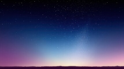 enchanting night sky with myriad stars illuminating a serene landscape cosmic wonder celestial beaut