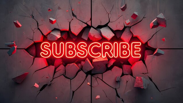 Subscribe banner breaking stones.