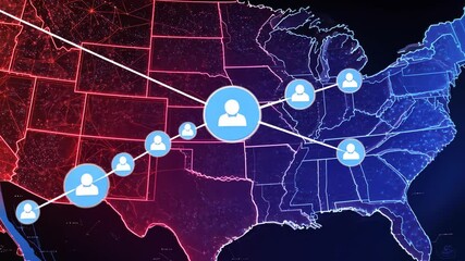 Poster - Expanding network connection across the united states with digital nodes
