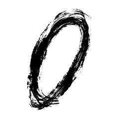 Poster - Hand drawn oval and circular doodle lines with brush, pen, and marker strokes. Sketch-style highlights and underlines for emphasis. Flat vector illustration isolated on white background.