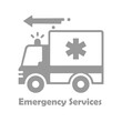 © Nga - grey Emergency Services infrastructure Icon