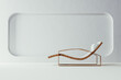 © Marcos Osorio/Stocksy - Surreal minimalist space featuring elegant lounge chair