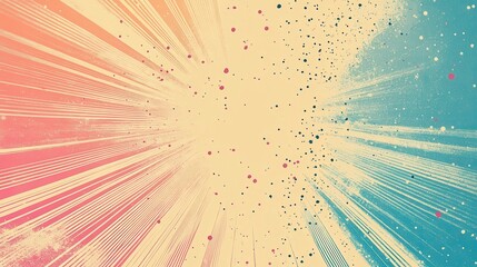 Poster - Abstract burst of vibrant colors (1)