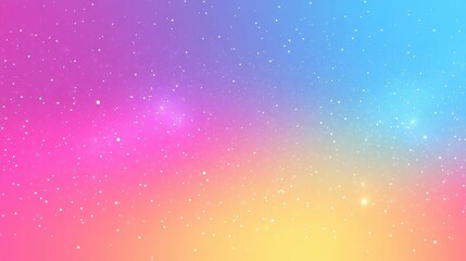 Poster - Abstract colorful starry background