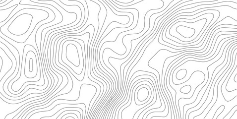Poster - Abstract topographic contours map background .Topographic background and texture, monochrome image. Topography and geography map grid abstract backdrop. Business concept. Topography map concept.	