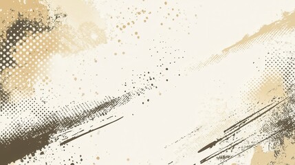 Poster - Abstract distressed background with splashes and textures