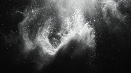 Poster - Abstract ethereal cloud-like form
