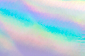 Wall Mural - holographic rainbow foil iridescent texture abstract hologram background