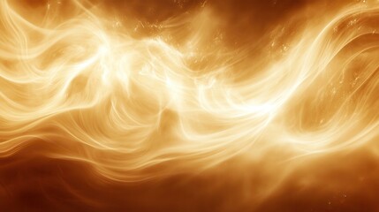 Poster - Abstract fiery energy flow