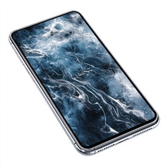 Aufkleber - phone on white background