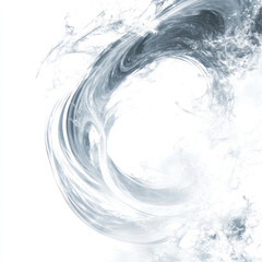 Poster - abstract blue background