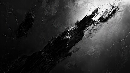 Poster - abstract grayscale textures merging