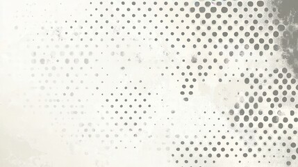 Poster - Abstract halftone background with textured elements