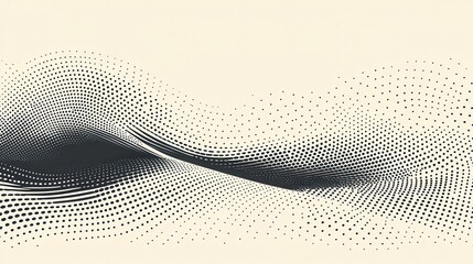 Poster - Abstract halftone wave design (2)