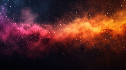 Poster - abstract nebula cosmic swirl