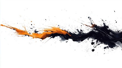 Poster - Abstract paint splatter (2)