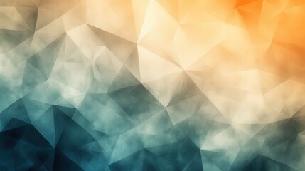 Poster - abstract polygonal background with gradient colors (3)
