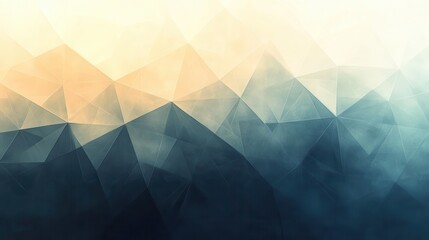 Poster - Abstract polygonal landscape (2)