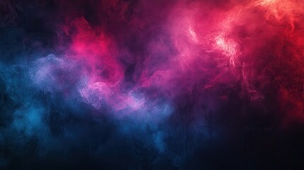 Poster - Abstract smoke swirls in vibrant colors (4)
