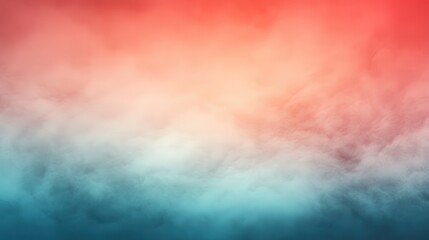 Poster - Abstract vibrant colorful cloudy background