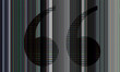 © The Laundry Room/Stocksy - Quote Marks with High Tech Glitch pattern
