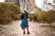 © Akela - from alp to alp/Stocksy - young climber with coiled rope on his back