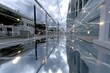 © Milos - This mesmerizing image captures a reflective surface with illuminated strands of light, creating a captivating visual that blurs the line between reality and abstraction.
