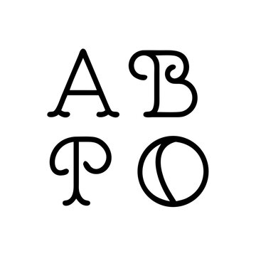 Watercolor vintage black letter a to z , alphabet for crest design, initials, monogram print. Vector font of grunge letters. Hand drawn ink alphabet. Grunge scratch type font.