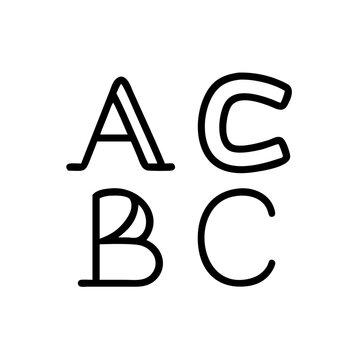 Watercolor vintage black letter a to z , alphabet for crest design, initials, monogram print. Vector font of grunge letters. Hand drawn ink alphabet. Grunge scratch type font.