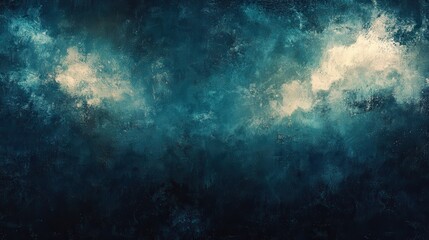 Poster - Dark, textured abstract background with dramatic lighting effects