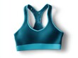 © Sejjil - Blue sports bra isolated on plain color isolated on white background