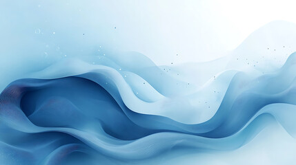Poster - Abstract blue wave background featuring liquid fluid design suitable for various creative projects and designs