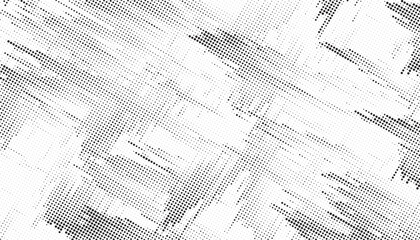 Aufkleber - Abstract halftone background. Grunge black dot texture. Dotted halftone backdrop.

