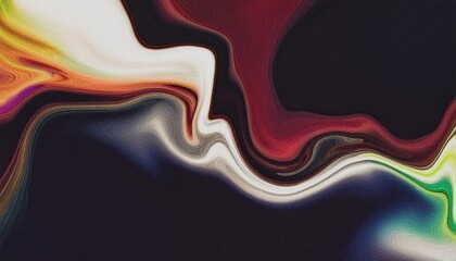 Fototapete - vibrant abstract swirl with dark base and luminous gradients for web design, modern branding, digital art prints, and creative visual projects

