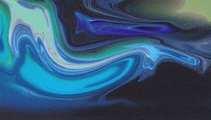 Aufkleber - fluid neon swirl abstract background for web design, branding, digital art, and print media – vibrant liquid texture graphic resource

