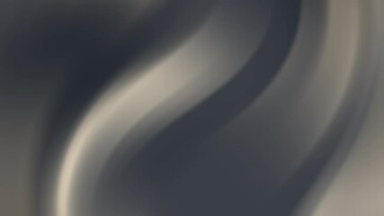 Poster - Smooth flowing abstract shapes in muted gray tones create a soft, minimalist background.