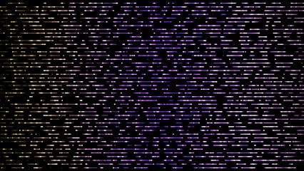 Fototapete - Digital abstract forms movement particle lines with multicolor motion graphics. Abstract digital flash lighting cyber background