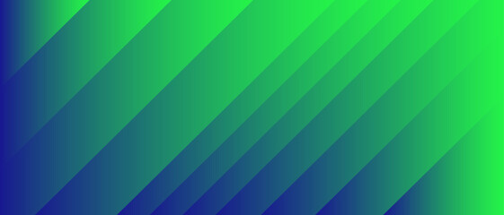 Poster - Abstract digital background with a bold diagonal stripe pattern using vibrant color gradient. Gradient transitions to blend the hues seamlessly. Stripes lines gradient color with shine light textured 