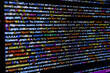 © Hasib - Software source code. Programming code. Programming code on computer screen. Developer working on program codes in office. Source code photo. Technology background