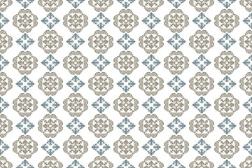 Naklejka na meble vector seamless pattern seamless damask pattern