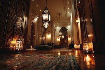 Poster - Describe the importance of the Night of Decree, or Laylat al-Qadr, during Ramadan. Generative Ai