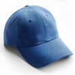 © Png stock - Close up of a blue baseball cap on a plain background isolated on white background