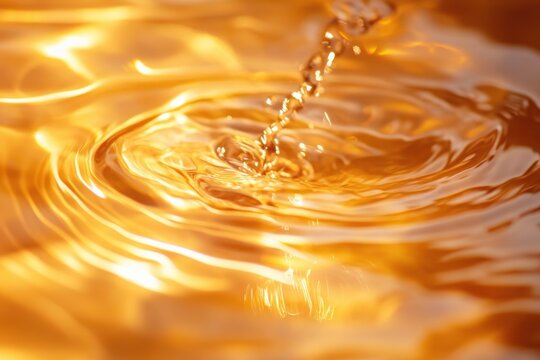 Background shows ripple, soft mist twist glow