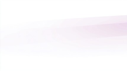 Poster - Smooth white background featuring light purple gradient stripes in the corners, ideal for mysterious, elegant presentations