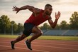 © Rawpixel.com - Athlete sprinting on track